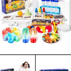 48-In-1 Science Experiment Kit, DIY STEM Science Experiment Set, Educational Toys For 6-11 Year Old Boys And Girls, Science Toys, Science Party