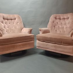 Pink Swivel Chairs