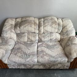 Free Loveseat And Recliner 