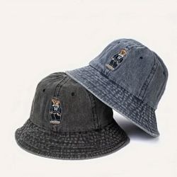 Denim Bucket Hat For Kids