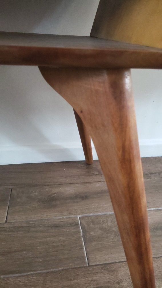 Vintage Mid Century Modern Heywood Wakefield Atomic Side Table