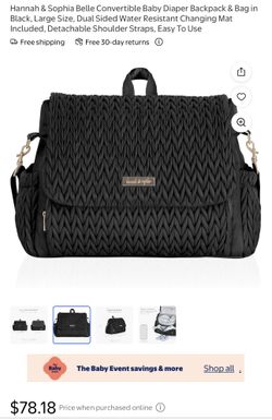 Brand New Dipaer Bag - Ever & Ever Baby