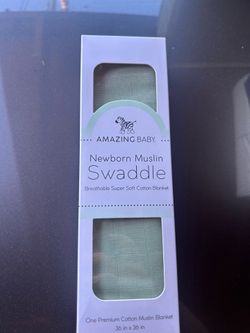 Newborn Muslin swaddle