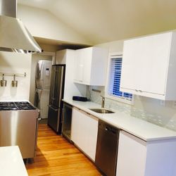 IKEA White Kitchen Cabinets