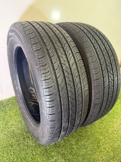 U777  225 55 18 98H  Continental  ProContact TX  2 Used Tires 80% - 90% Life 