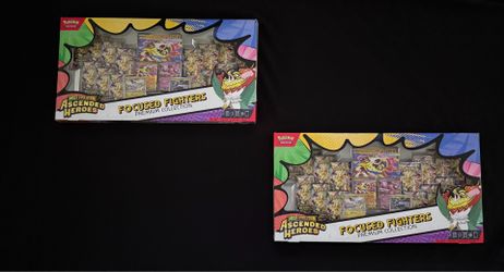 Pokemon TCG: Mega Evolution Ascended Heroes Focused Fighters Premium Collection