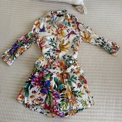 Set Floral Multicolored 