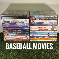 26 Baseball DVDs!