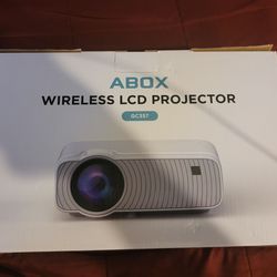 ABOX Wireless LCD Projector 
Model GC357– Brand New