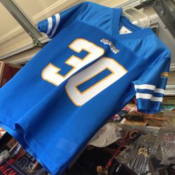Chargers Youth Jersey Size Med 8/10