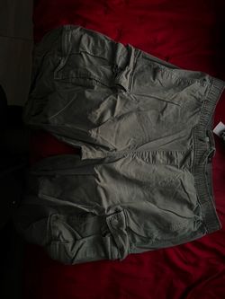 Olive Green Cargo Shorts H&M