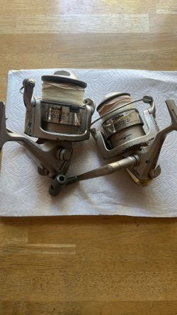 (2) Large Heavy Duty Daiwa Jupiter-Z Spinning Reels (6000 & 5000) Good Condition 