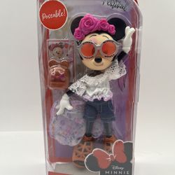 Disney Minnie Mouse Floral Festival Poseable By Jakks
