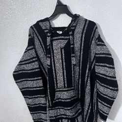 Vintage 70s Mexican Baja Hippie Jacket 