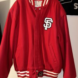 Red SF Giants Jacket