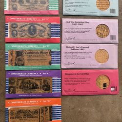 Old Reprint Documents Papers Letters Historic Currency Bills Remake 