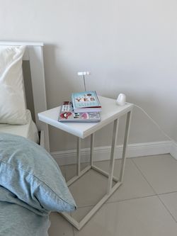 White Side Table