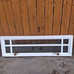 Doublepane Window 16x46 Awning Wood