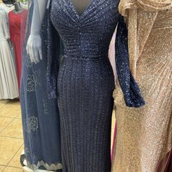 Prom Dress Navy Blue 