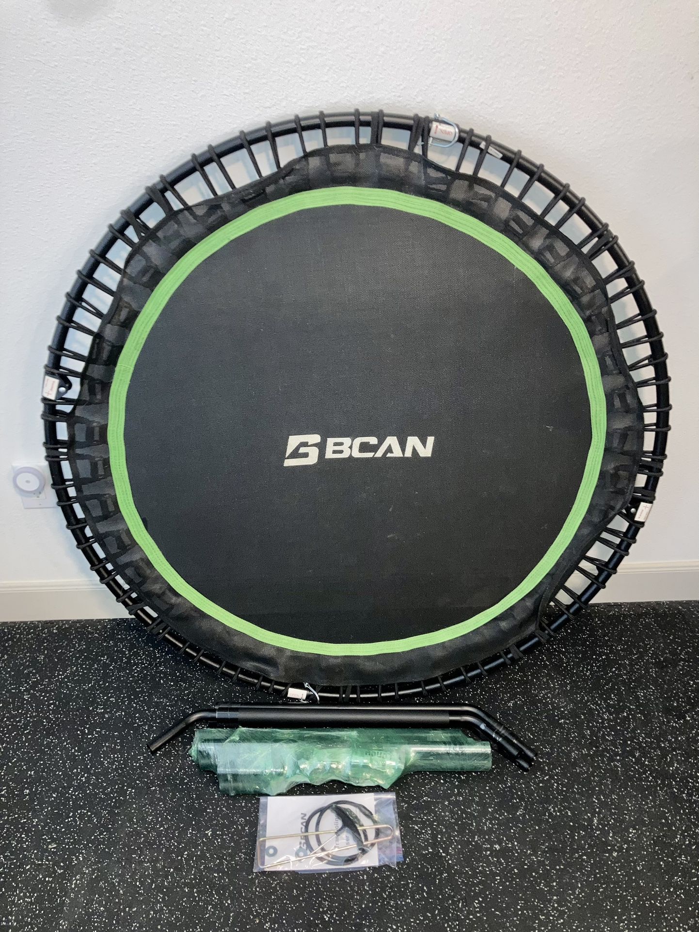 BCAN Foldable Mini Trampoline, 550 LBS, 48”