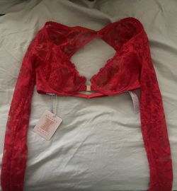 Red Lingerie Top
