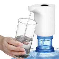 Water Bottle Pump Dispenser 5 Gallon with Electric Automatic USB Rechargeable and Portable for Home