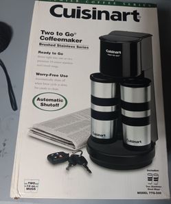 Cuisinart Two to Go Coffeemaker TTG-500