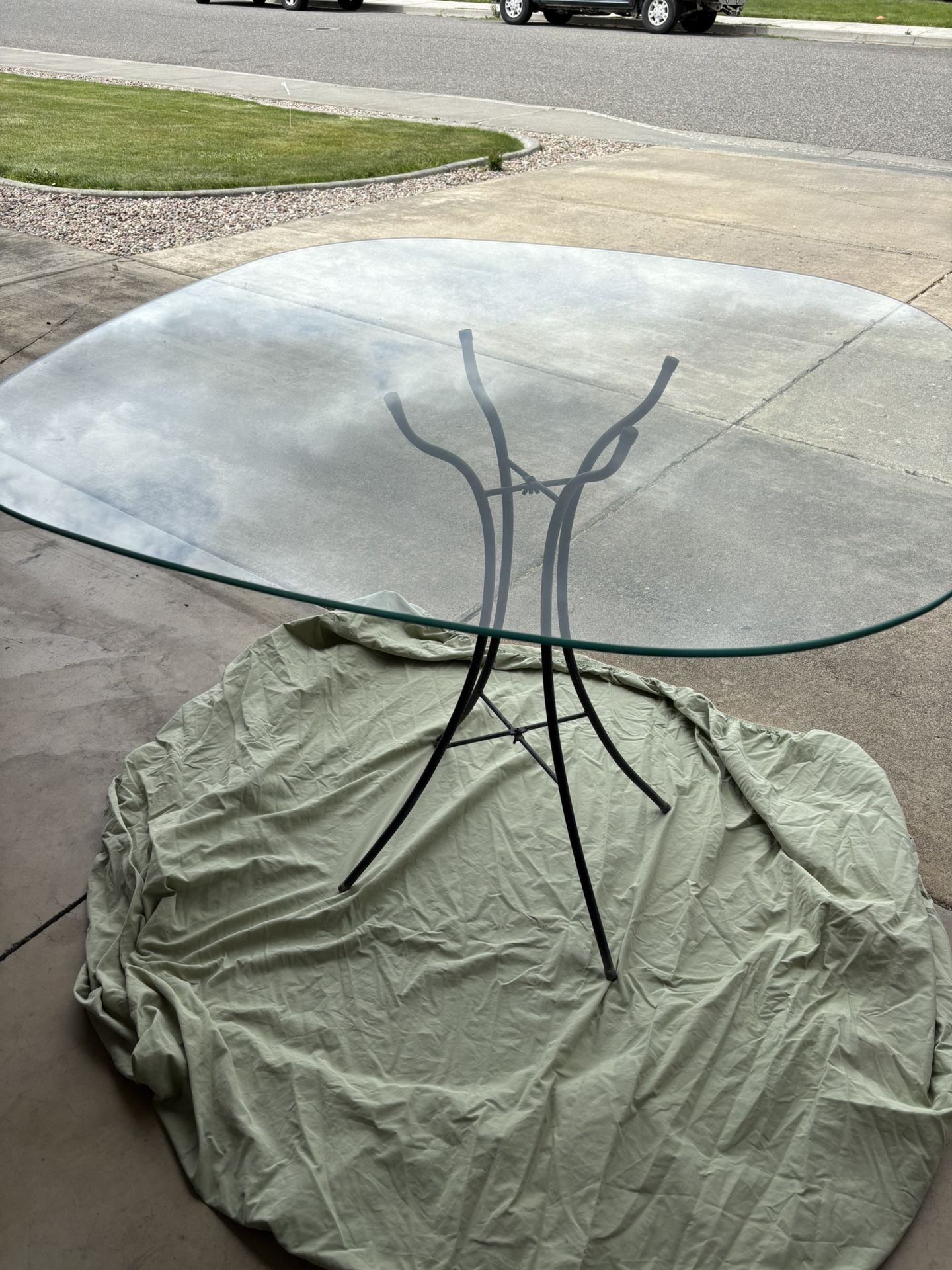 Glass table Top