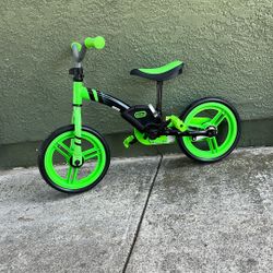 Green Kids Bike – 12” Wheels (Rim 12) – Never Used 
