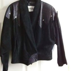 Womens suede jacket