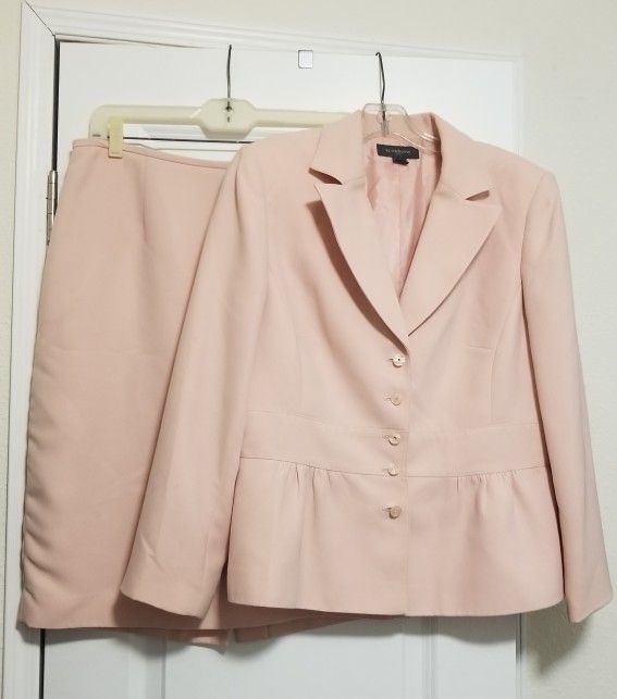 2 Pc. Pink Suit By Liz Claiborne 