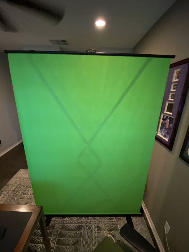 Green Screen Chromakey Backdrop Floorstanding