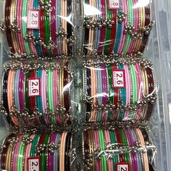 Kashmiri chudi(bangels) colorful  bangels
