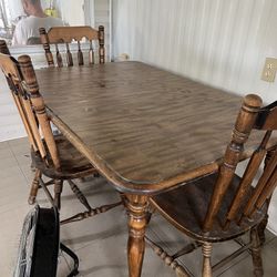 Table With Five Chairs