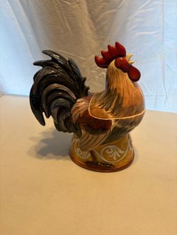 Rooster Cookie Jar