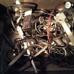 Box Full Of Older Camera Equipment 