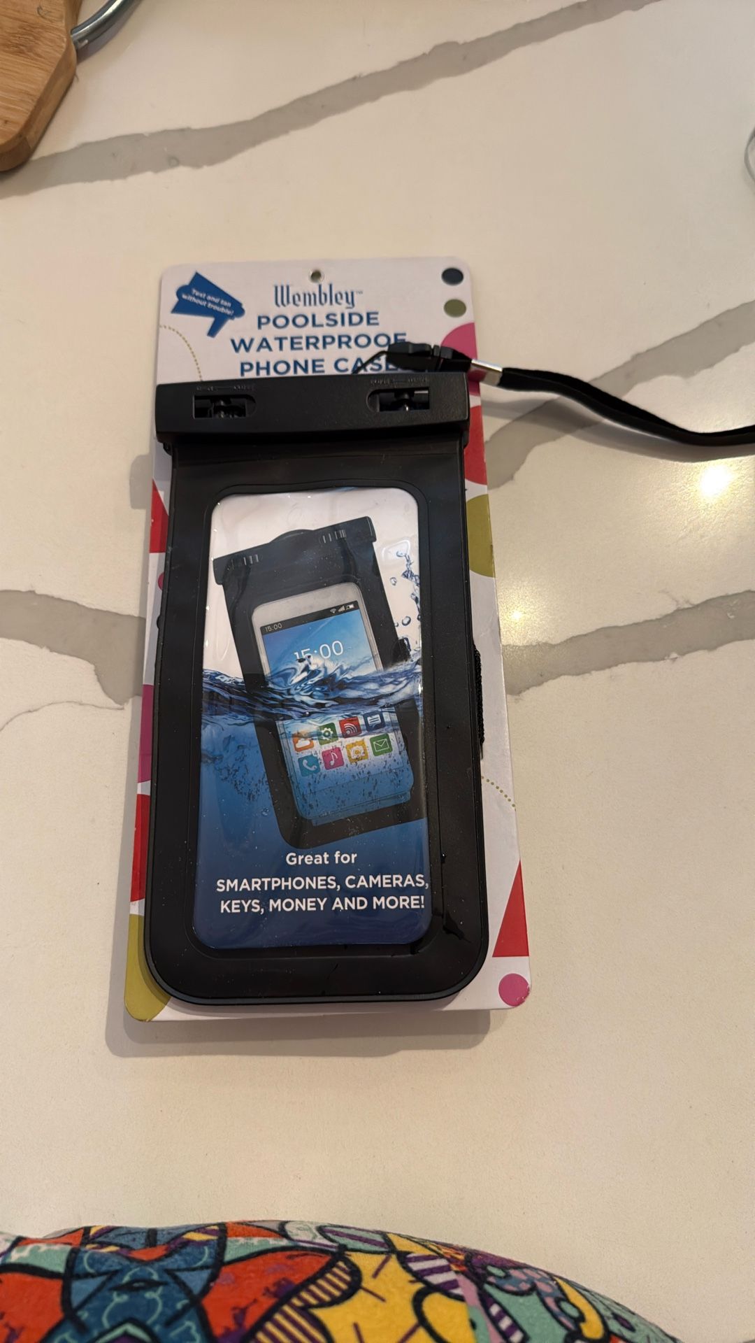 POOLSIDE WATERPROOF ADJUSTABLE PHONE/ WALLET CASE