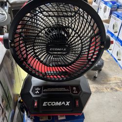 Ecomax AC/DC Bucket Top 12" Misting Fan