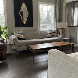 Mid-century modern sofa table