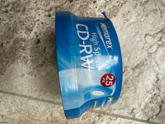 CD-RW Rewritable CD 25 pack