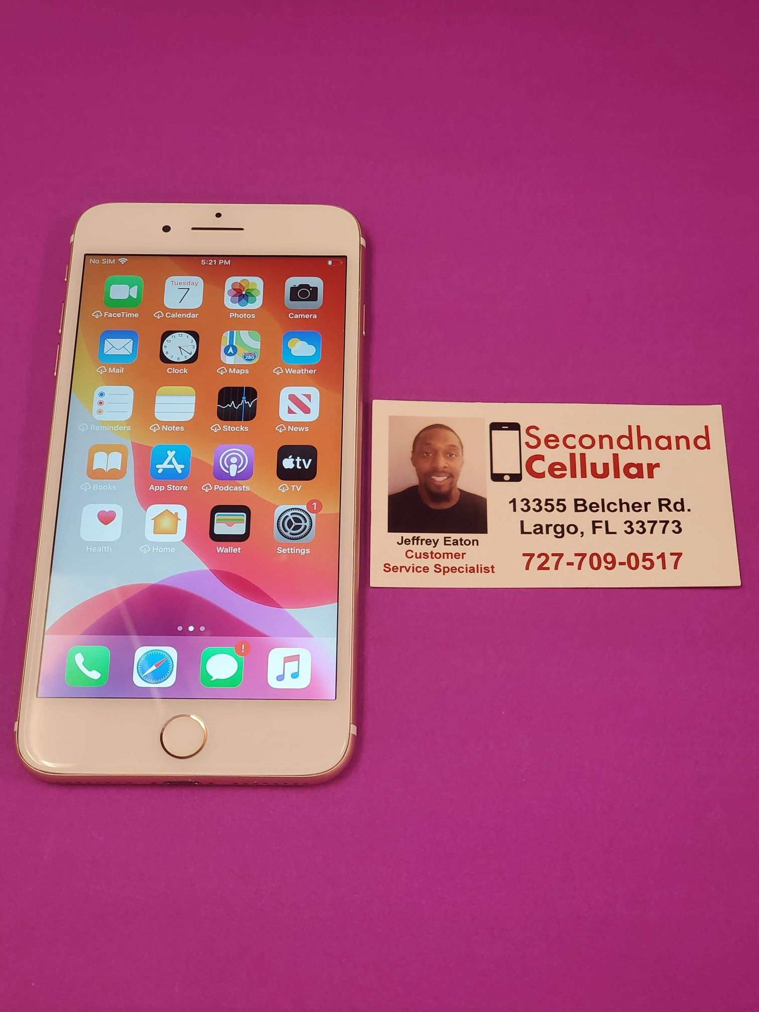 128GB Rose Gold iPhone 7 Plus GSM Unlocked $329.99