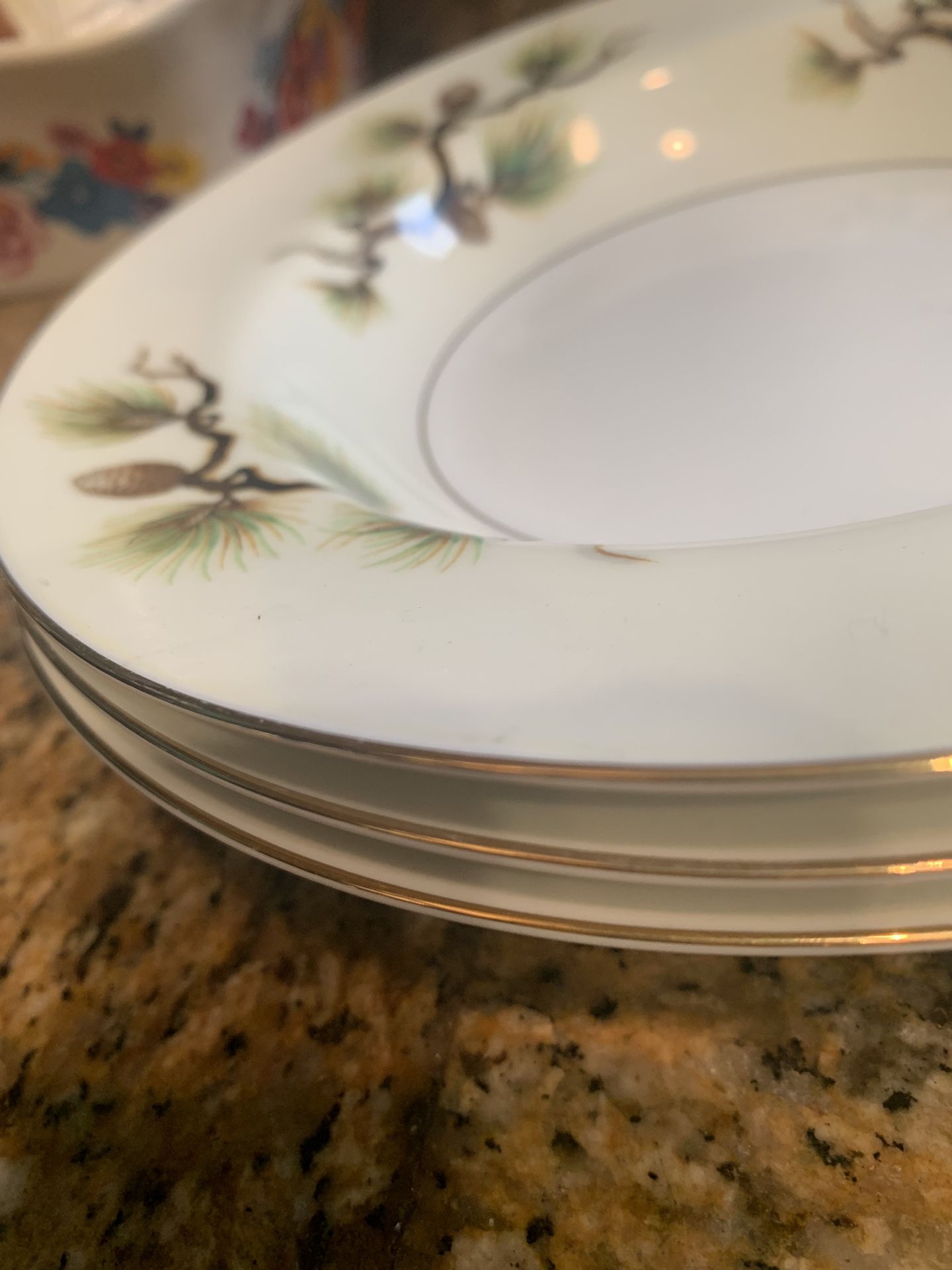 Dishes , Shasta Pine Cones