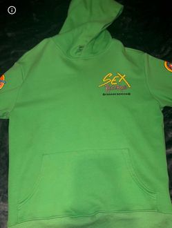 Chrome Hearts Sex Records Green Hoodie