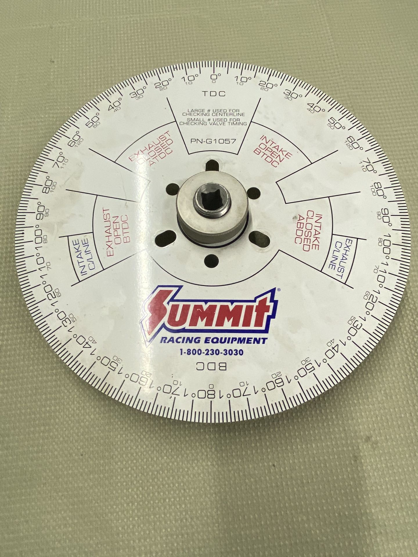 Summit Racing Cam Timing Wheel