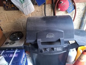 Sunbeam Gas Grill With Side Burner
