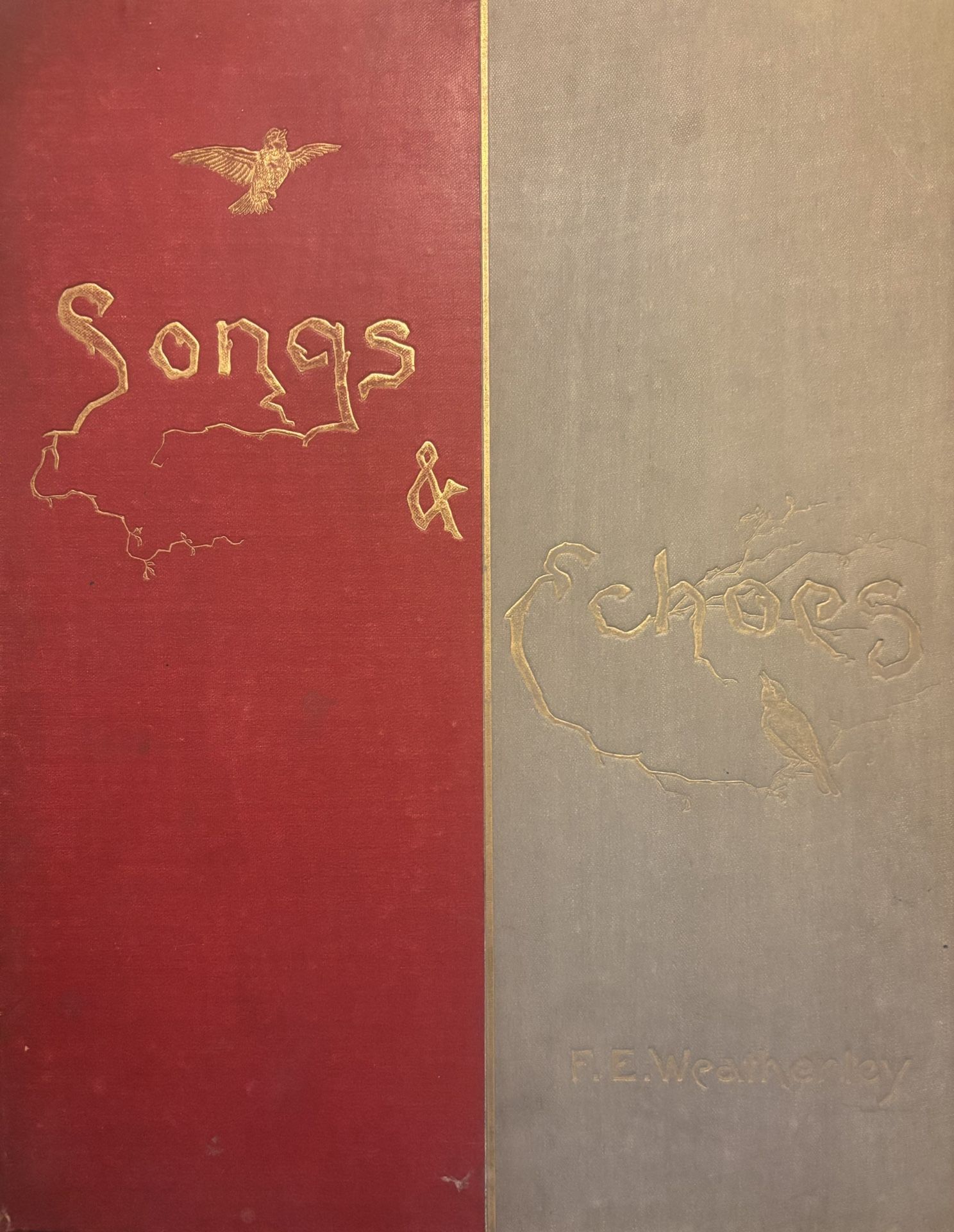 Songs and Echoes by F. E. Weatherly. Illustrated by Emily Barnard.