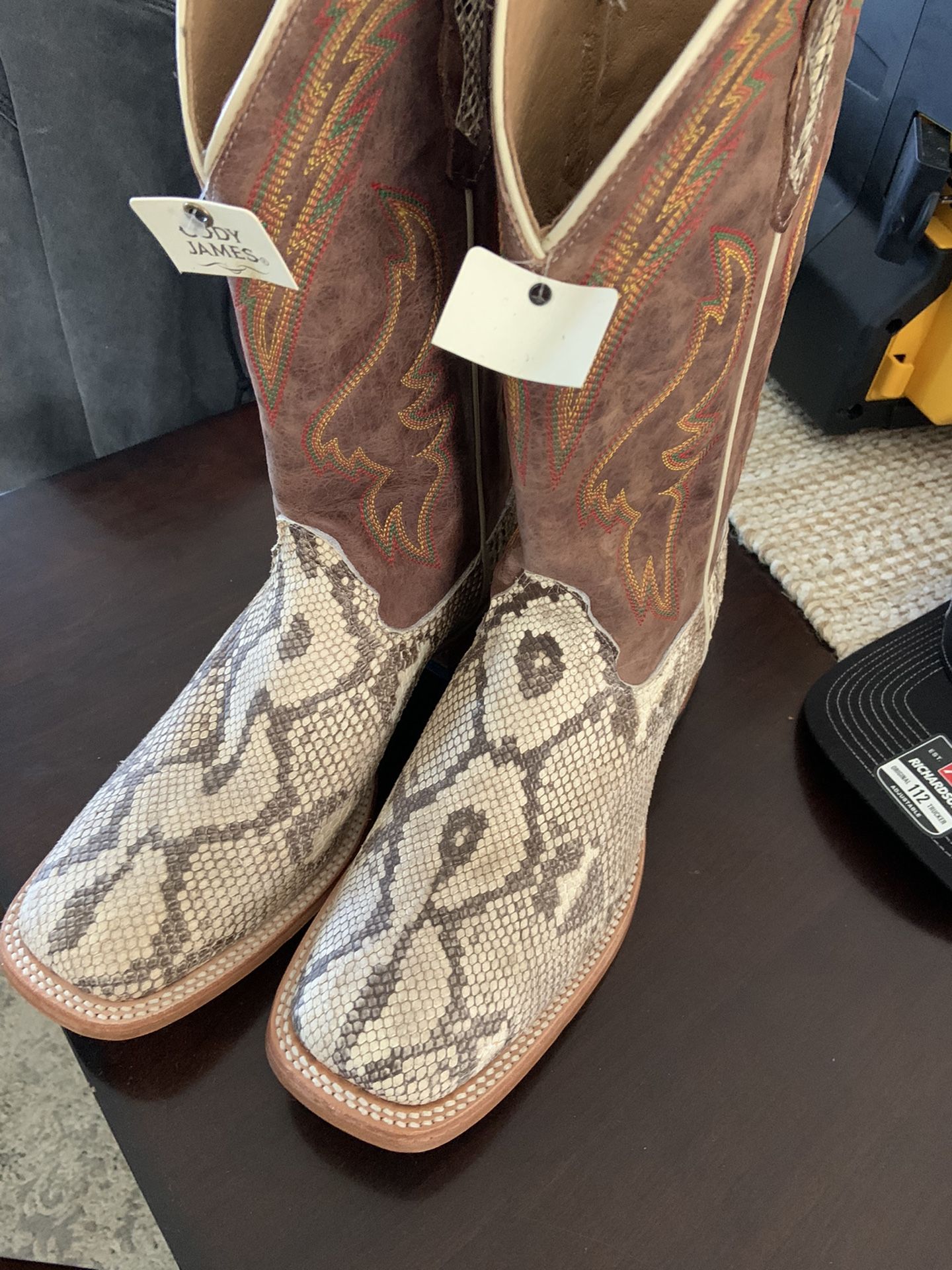Cody james deals python boots