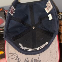 Signed Sox hat