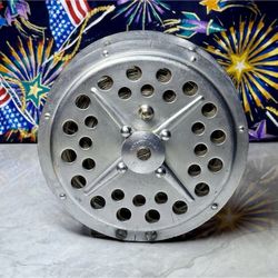 F80- Vintage Pflueger Pakron No. 3180 Fishing Reel USA Aluminum Drag w/ Line