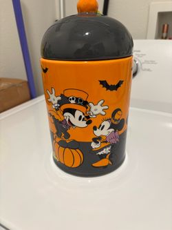 Disney Mickey and friends Halloween cookie jar